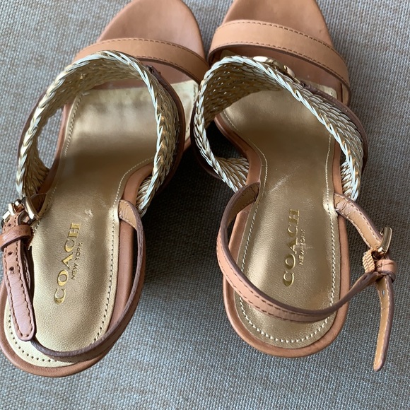 Coach Wedge Sandals - Picture 7 of 9